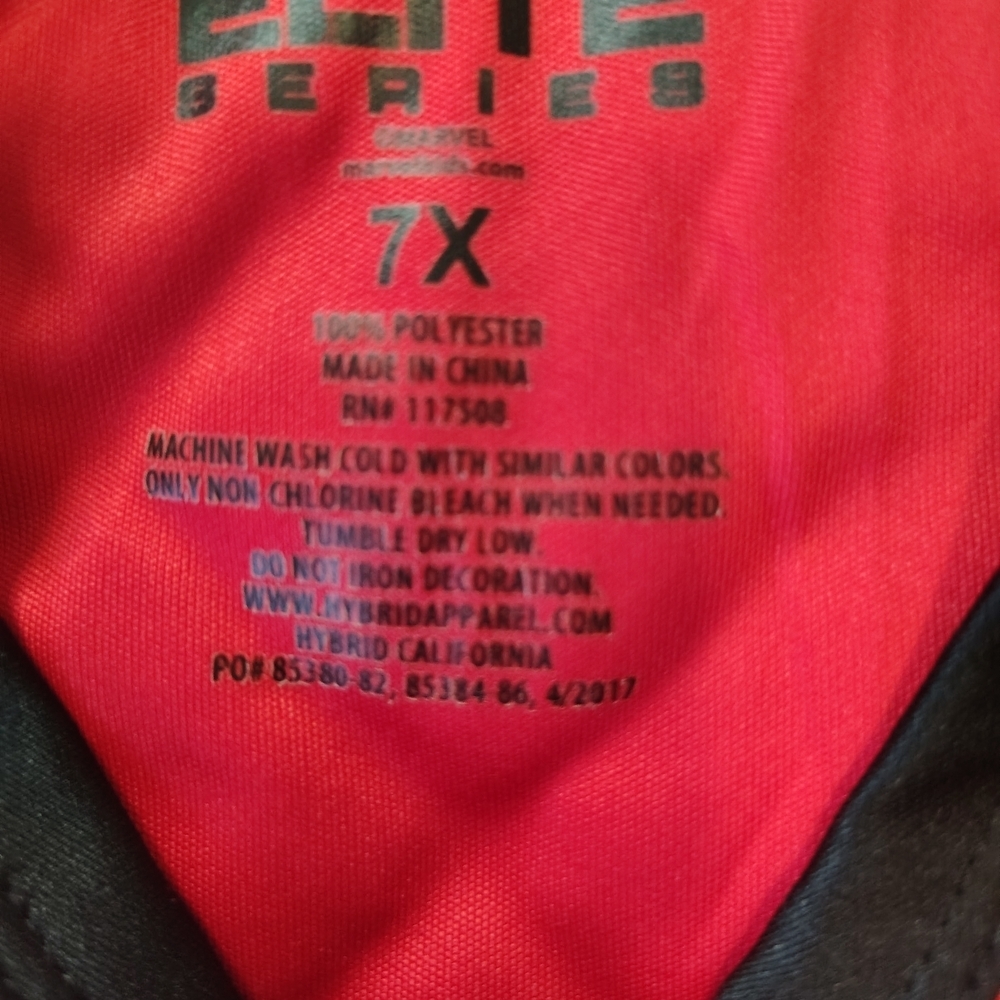 Marvel Hero Elite Vibrant Red Tee Size 7X - Picture 6 of 6